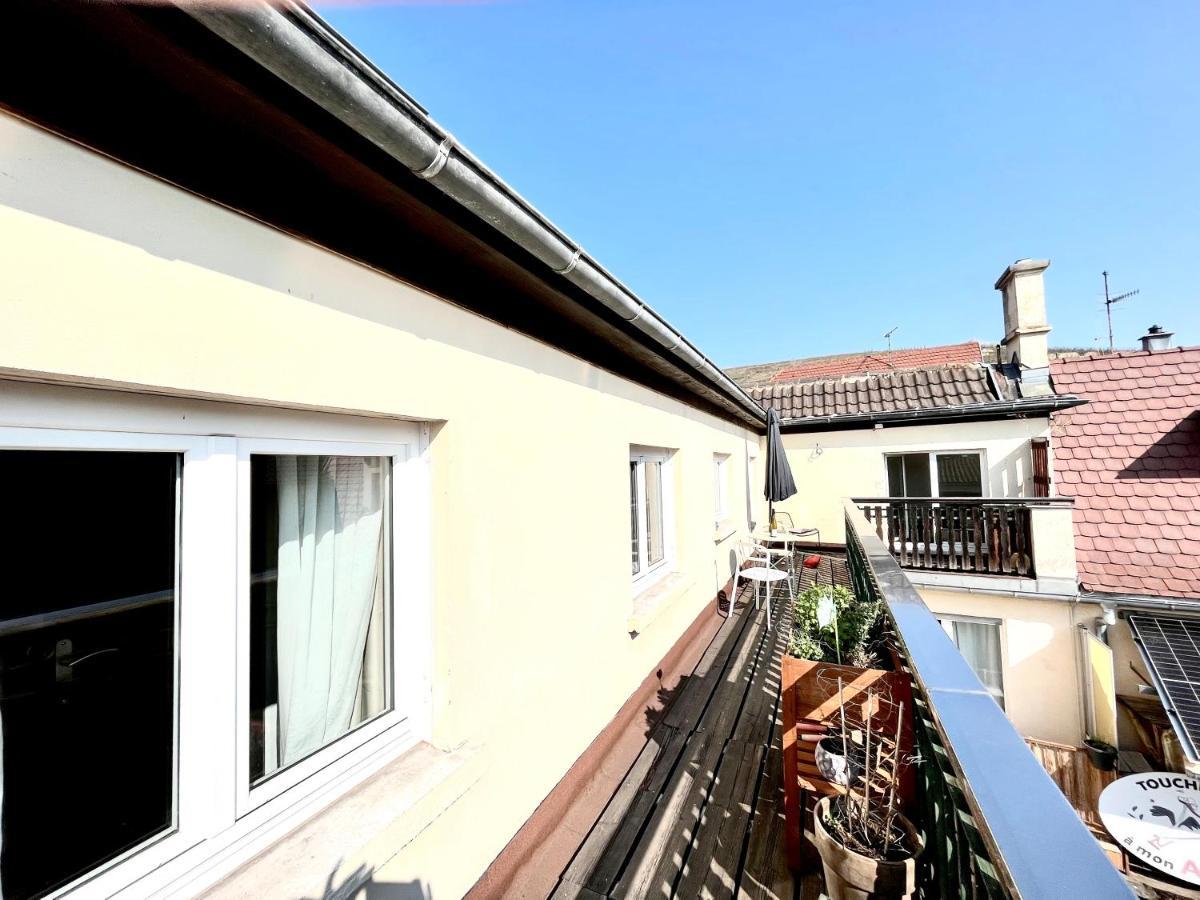 Sous Les Toits Avec Garage Et Terrasse A Ribeauville Ngoại thất bức ảnh