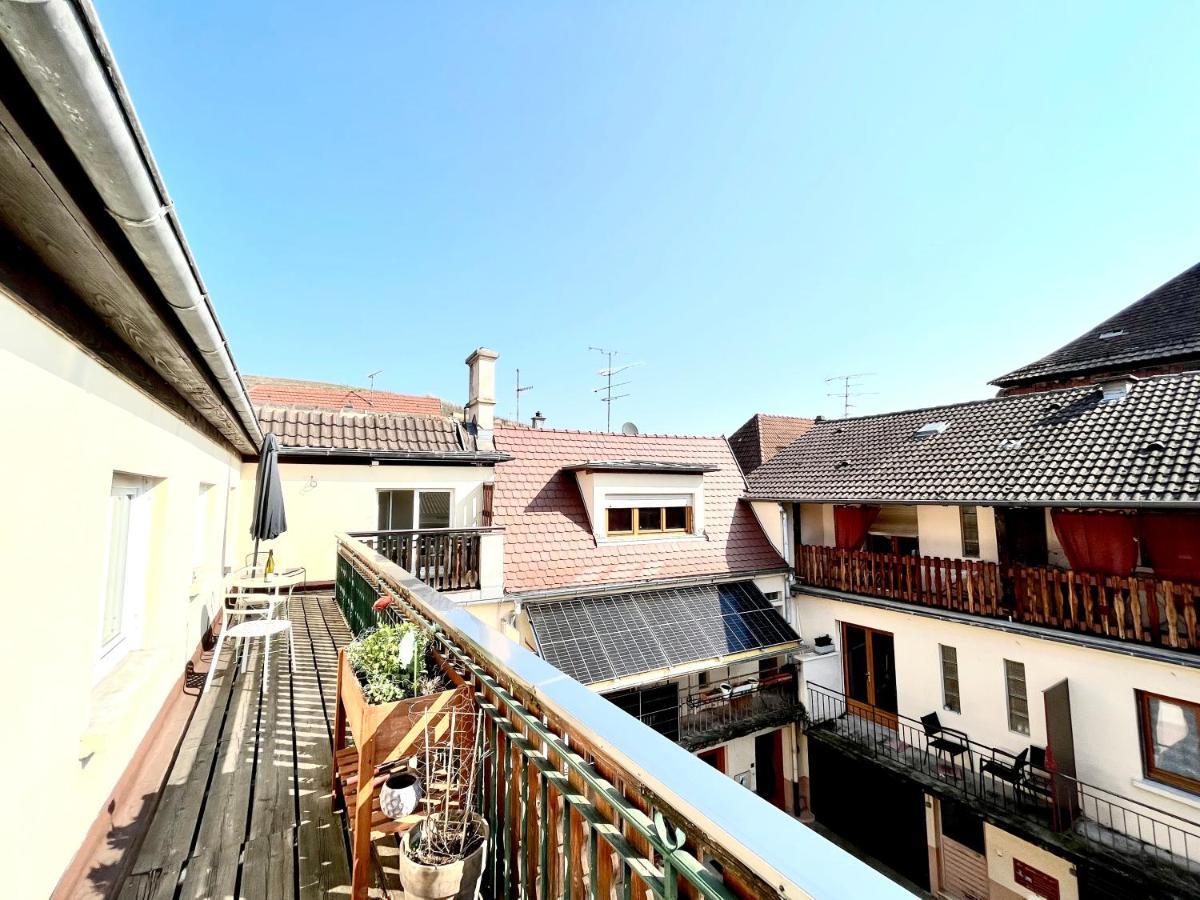 Sous Les Toits Avec Garage Et Terrasse A Ribeauville Ngoại thất bức ảnh